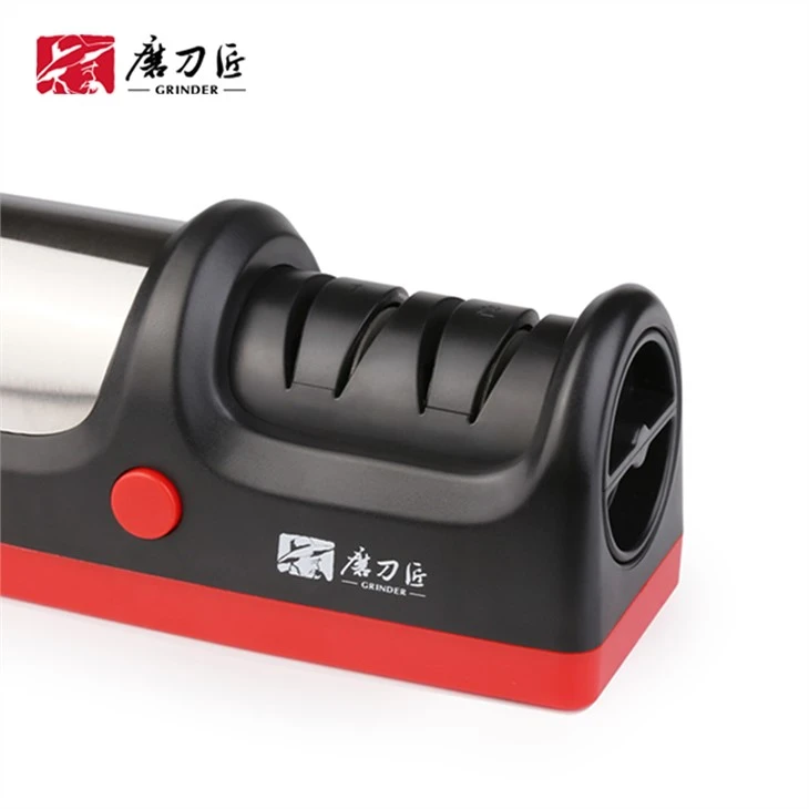 2 stage charging electric knife sharpener TG1904
